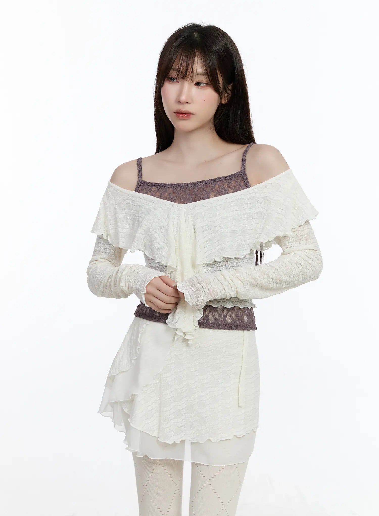 frilled-layered-off-shoulder-blouse-ca503