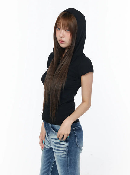 casual-snap-button-hooded-tee-cy529