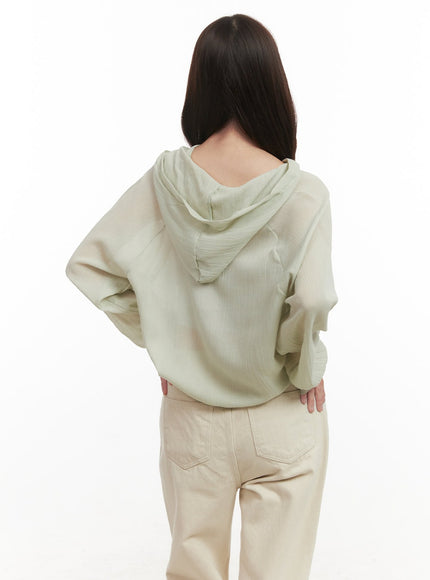 sheer-hooded-button-up-blouse-cj515