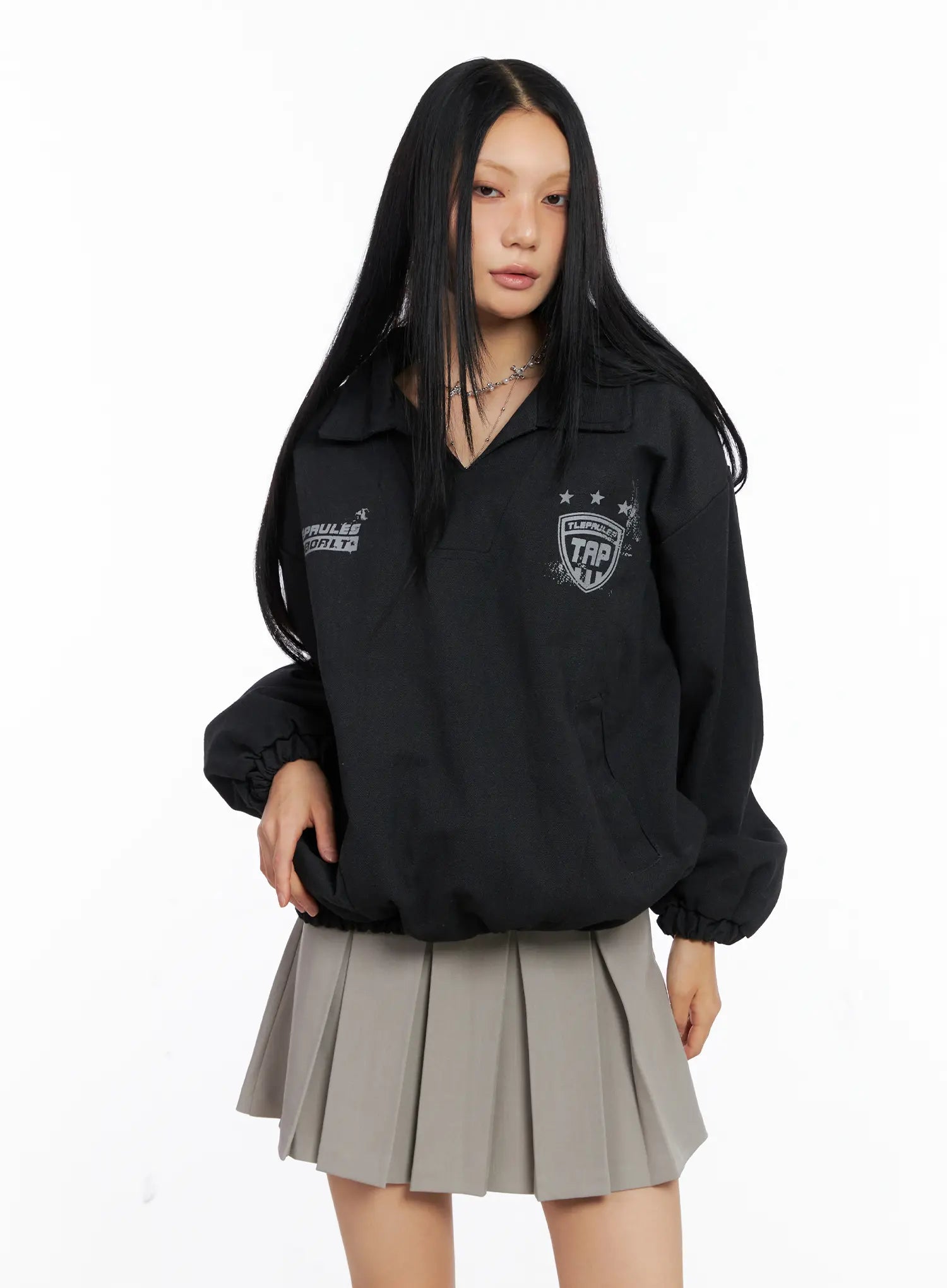 casual-oversized-graphic-banding-sweatshirt-cs509