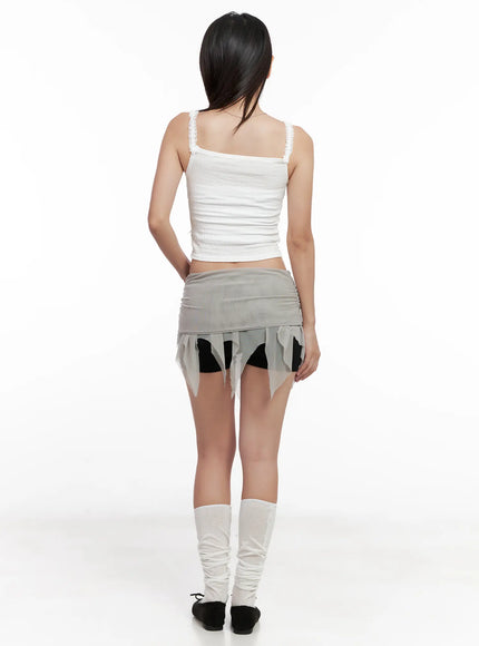 sheer-frill-asymmetric-mini-skirt-cl518