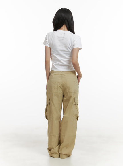 pintuck-buttoned-cargo-pants-cy403