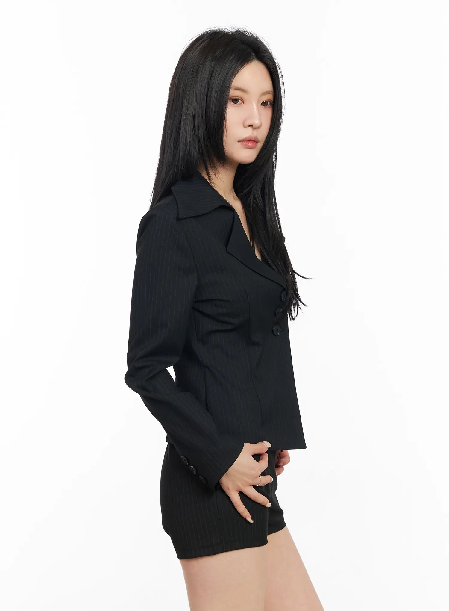 chic-striped-tailored-blazer-jacket-cm517