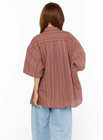 bohemian-striped-over-sized-shirt-cu518
