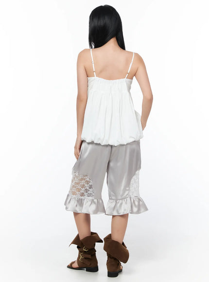 satin-ruffle-lace-shorts-cy512