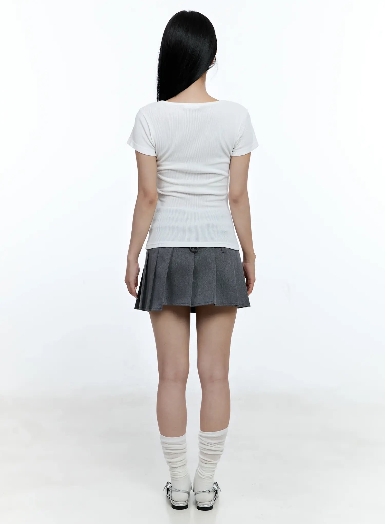 pleated-wrap-mini-skirt-cg511