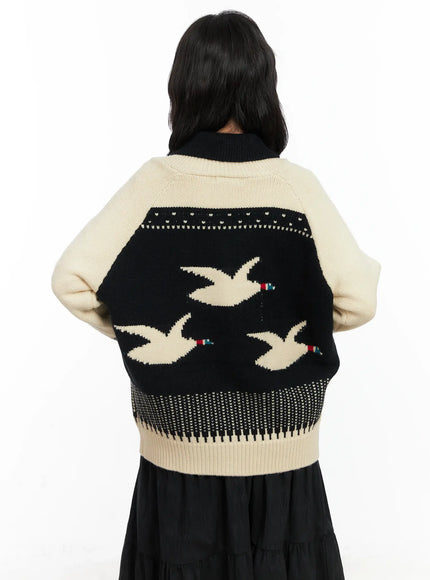 vintage-graphic-knit-zip-up-cardigan-cd502