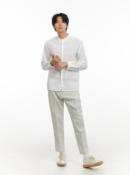 mens-solid-collarless-long-shirt-iy402