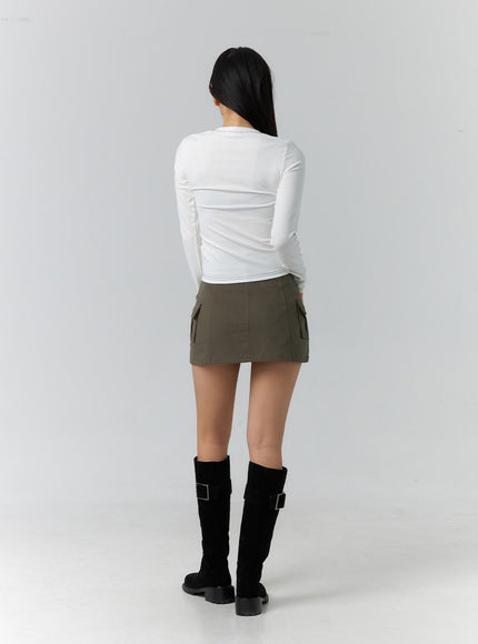 cargo-two-button-mini-skirt-cd304
