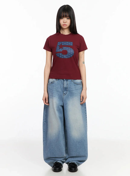 Aleyna Wide Leg Jeans IA523 - Acubi style | LEWKIN Aleyna Wide Leg Jeans IA523 - Acubi style | LEWKIN