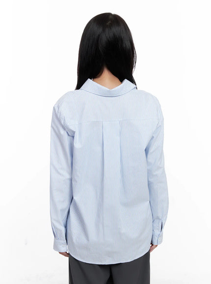 essential-striped-collared-blouse-co522