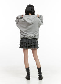 distressed-layered-frill-mini-skirt-cg421