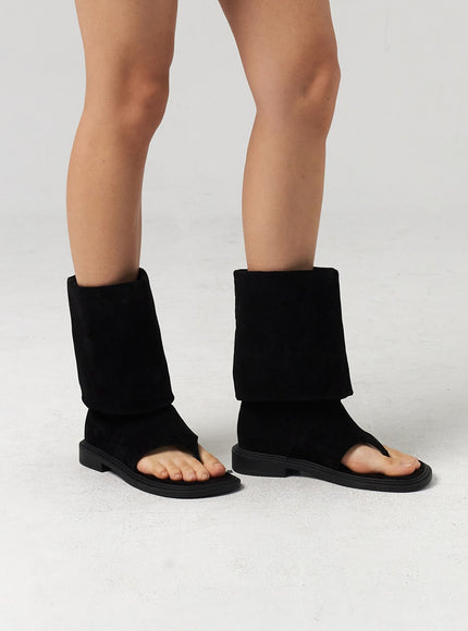 cut-out-toe-mid-calf-boots-cl310