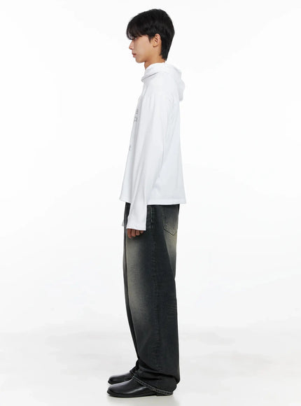 mens-lettering-hand-warmer-hoodie-io517