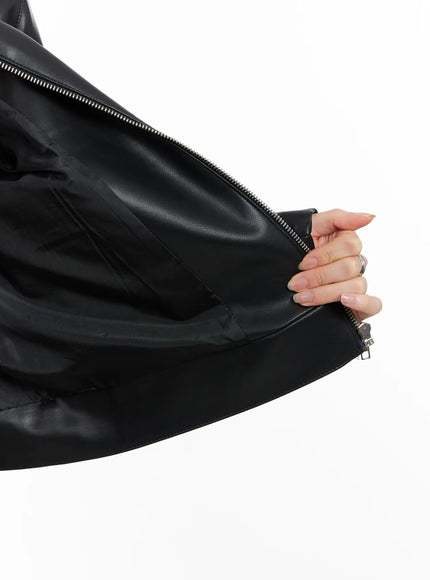 graphic-crop-leather-jacket-cc1109