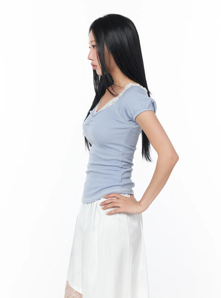 chic-lace-trimmed-shirred-tee-cy512