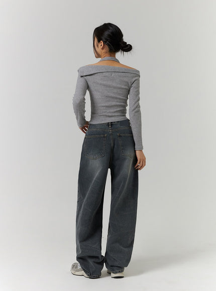 off-shoulder-halter-neck-crop-sweater-cd312