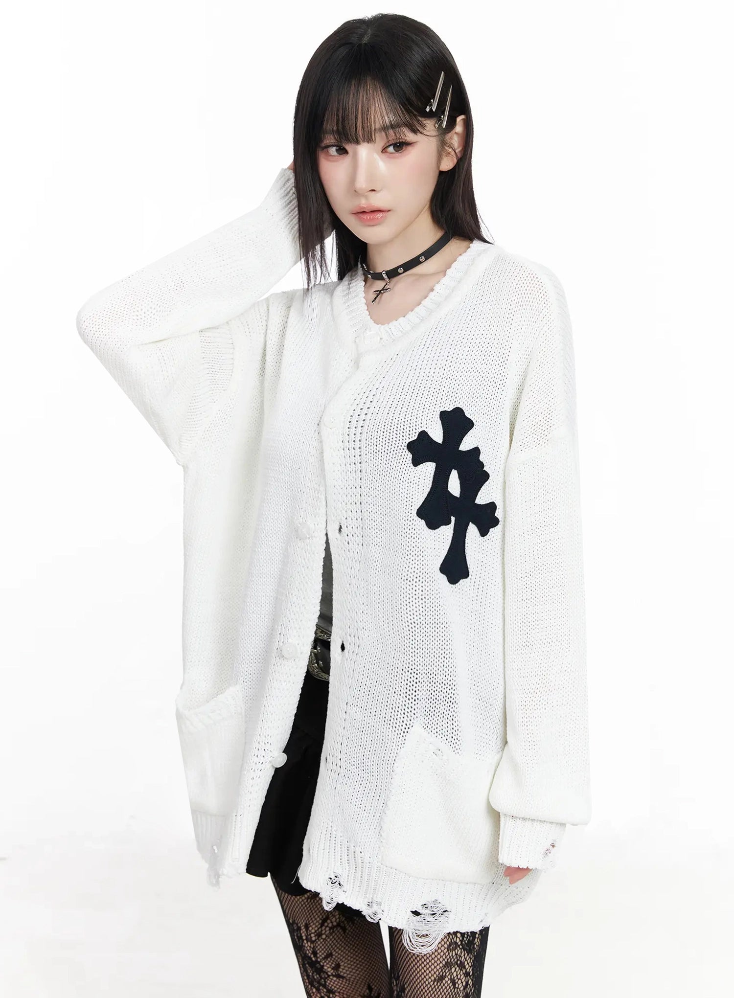 distressed-graphic-print-cardigan-iy511