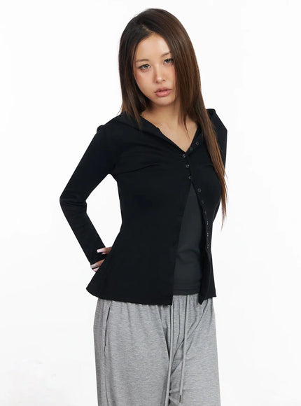 shane-button-slim-fit-hooded-cardigan-iy515