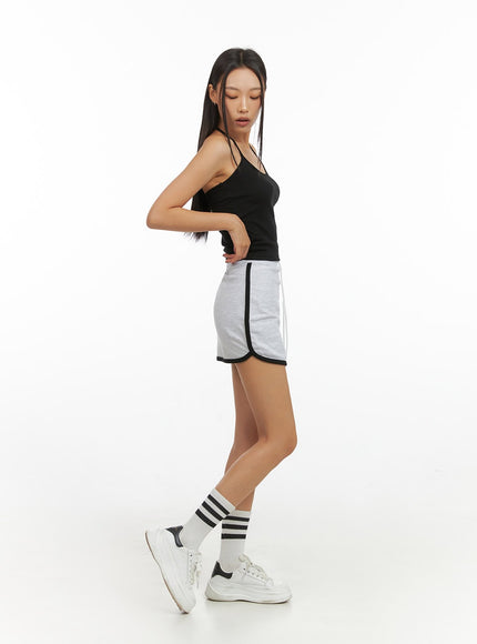 cotton-banded-track-mini-skirt-is427