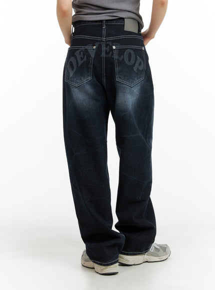 graphic-lettering-dark-washed-baggy-jeans-cm412