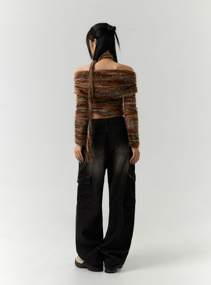 asymmetrical-off-shoulder-knit-sweater-with-scarf-cn320