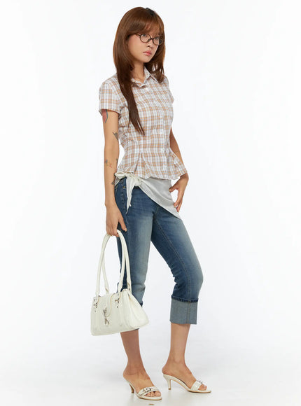 slim-fit-plaid-blouse-cu517
