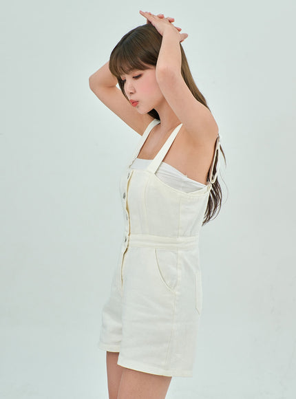 Button Jumpsuit BY303