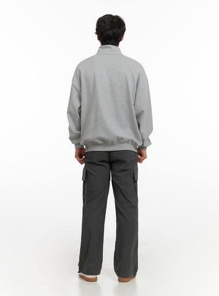 mens-cozy-zip-up-solid-sweatshirt-gray-ig409