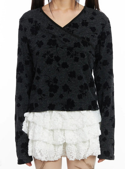 v-neck-floral-wrap-long-sleeve-top-cd518