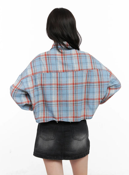 plaid-cropped-button-up-shirt-cn504