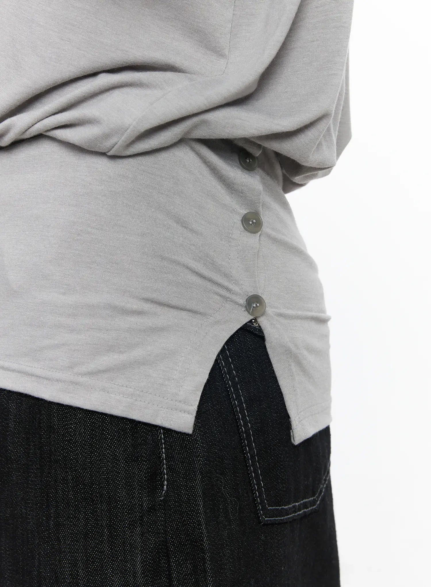 asymmetric-button-detail-off-shoulder-long-sleeve-top-cj530