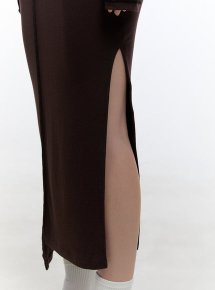 elegant-slit-v-neck-maxi-skirt-cs406