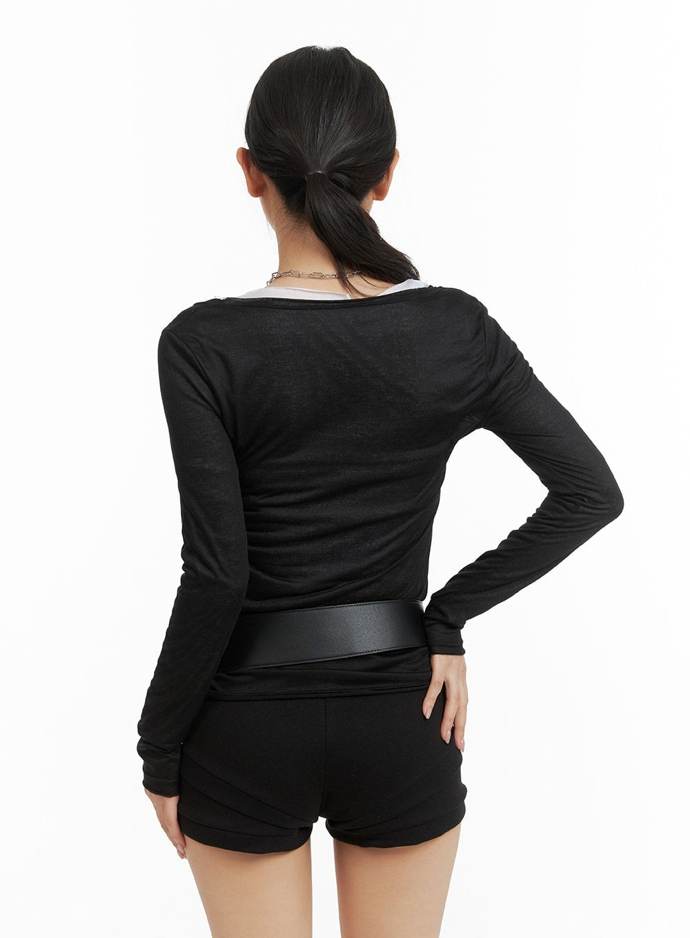 sheer-round-neck-long-sleeve-cm421