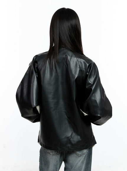 two-tone-faux-leather-jacket-cg511
