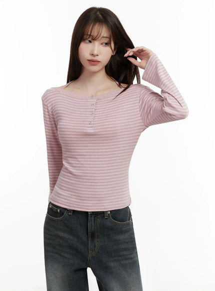 striped-halter-neck-blouse-ij521