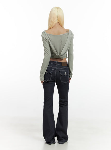 jolie-classic-slimfit-cotton-bootcut-jeans-cs425