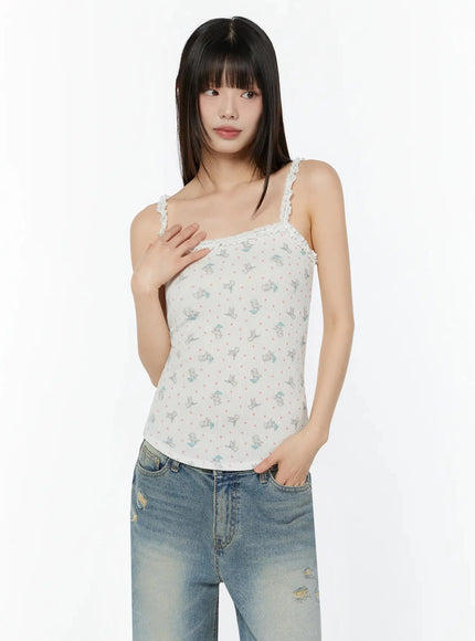 floral-lace-trim-cami-iu518