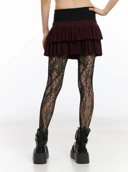 striped-mini-skirt-cd519