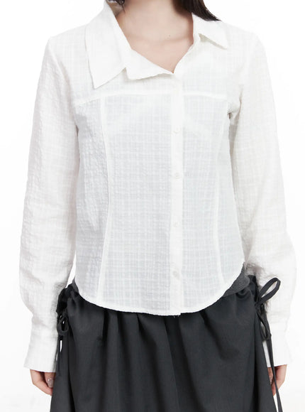 asymmetric-plaid-long-sleeve-shirt-cf523