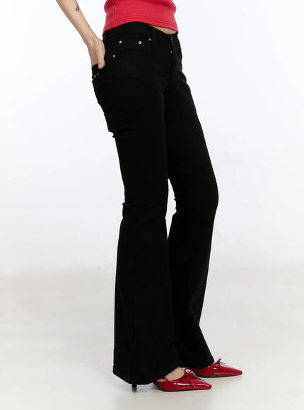 studded-pocket-hip-pad-bootcut-pants-ca507