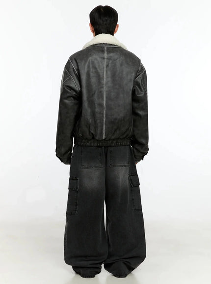 mens-pu-bomber-jacket-in506