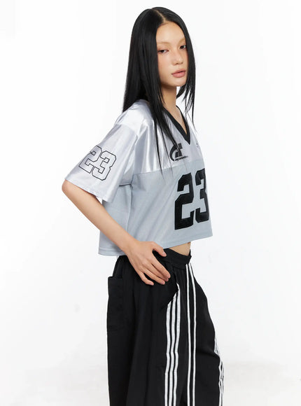glossy-v-neck-cropped-jersey-cl529