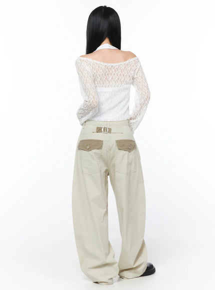 polka-dot-pocket-wide-cotton-pants-cy512