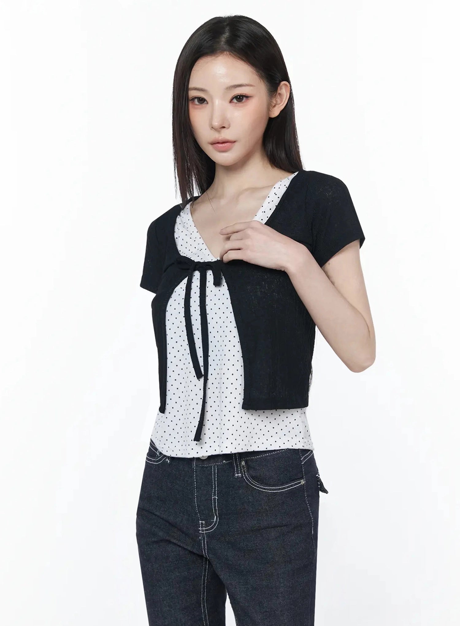 short-sleeve-tie-cardigan-iu512