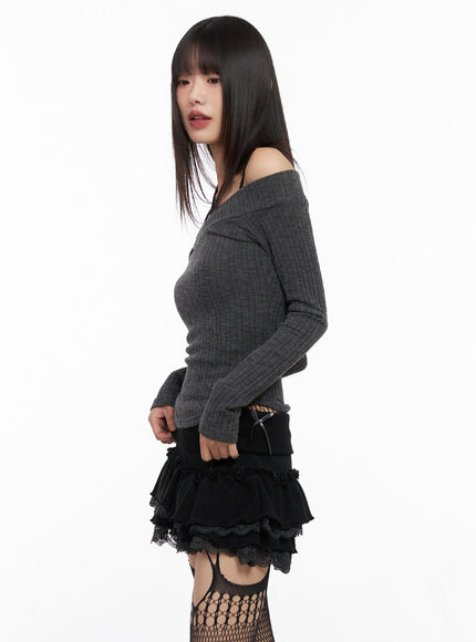 off-shoulder-v-neck-top-in503