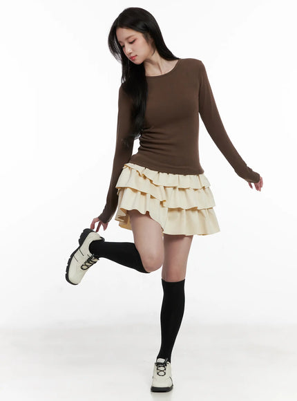 ruffled-tiered-mini-skirt-cn526