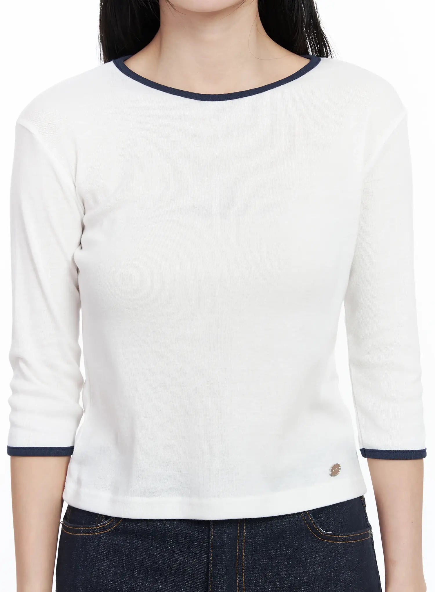 two-color-quarter-sleeve-top-im524