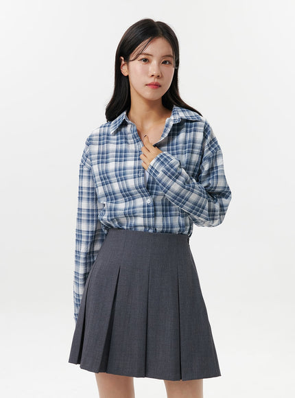 collar-plaid-pocket-long-sleeve-blouse-oo312