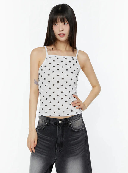 star-print-cami-iu518